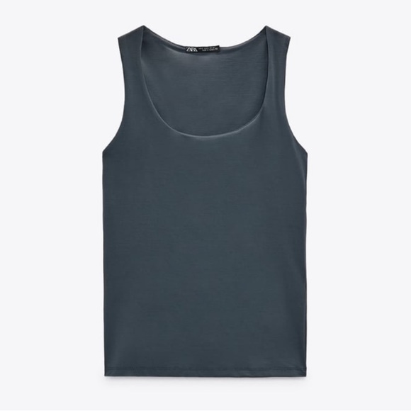 Zara Tops - Zara ELASTIC TOP WITH WIDE STRAPS